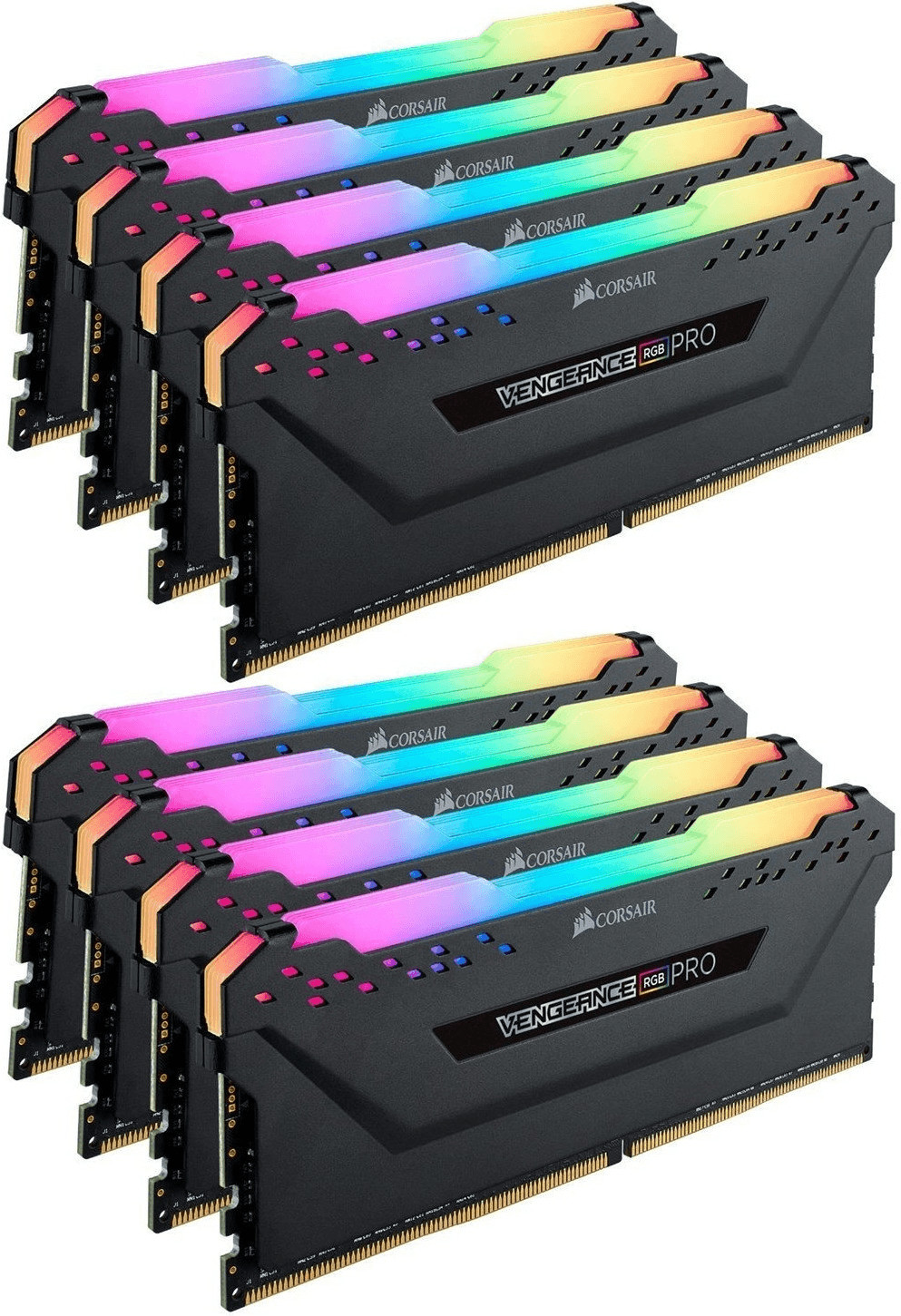 Corsair Vengeance RGB Pro Kit 64 Go DDR4-3200 CL16 ( HAN: CMW64GX4M8C3200C16)