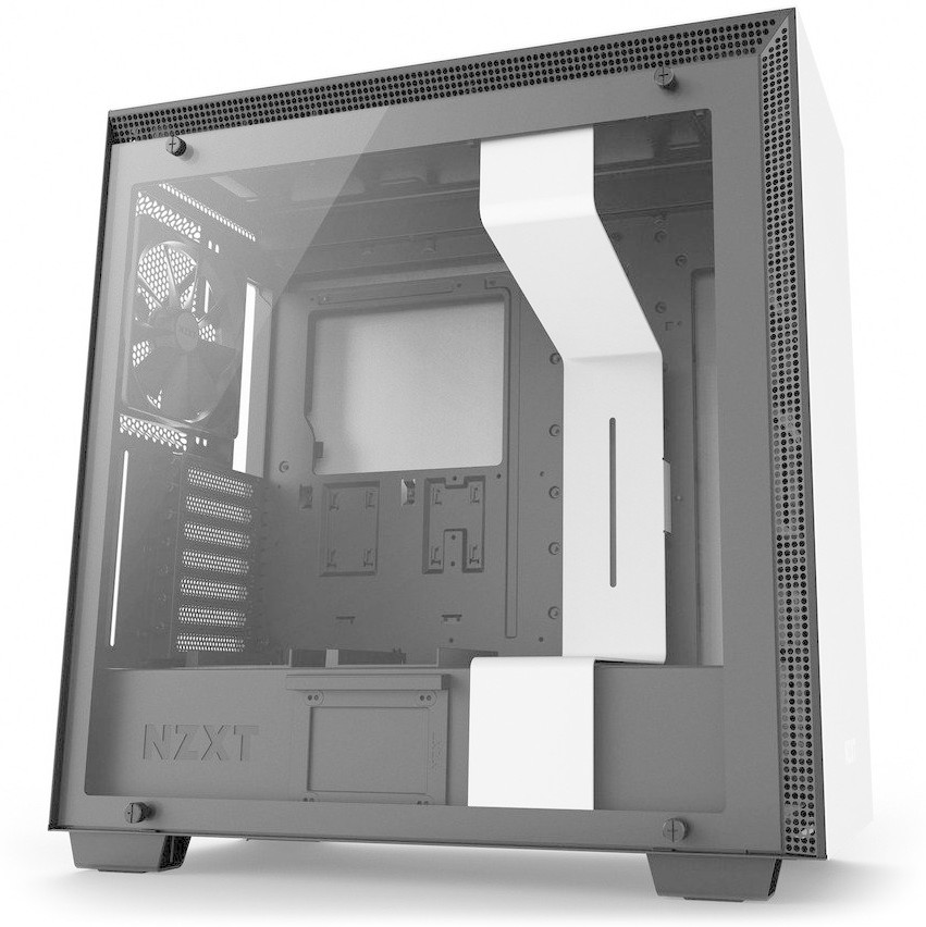NZXT H700 matte black white