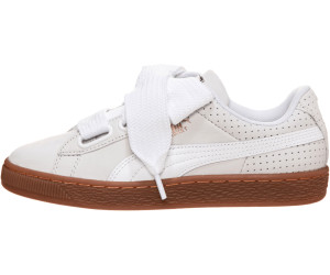 Meilleur Sur Perf Basket White Heart Puma Gum Prix Gold Au Wmns IDW29HE
