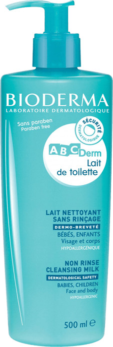 Bioderma ABCDerm lait de toilette (500 ml)