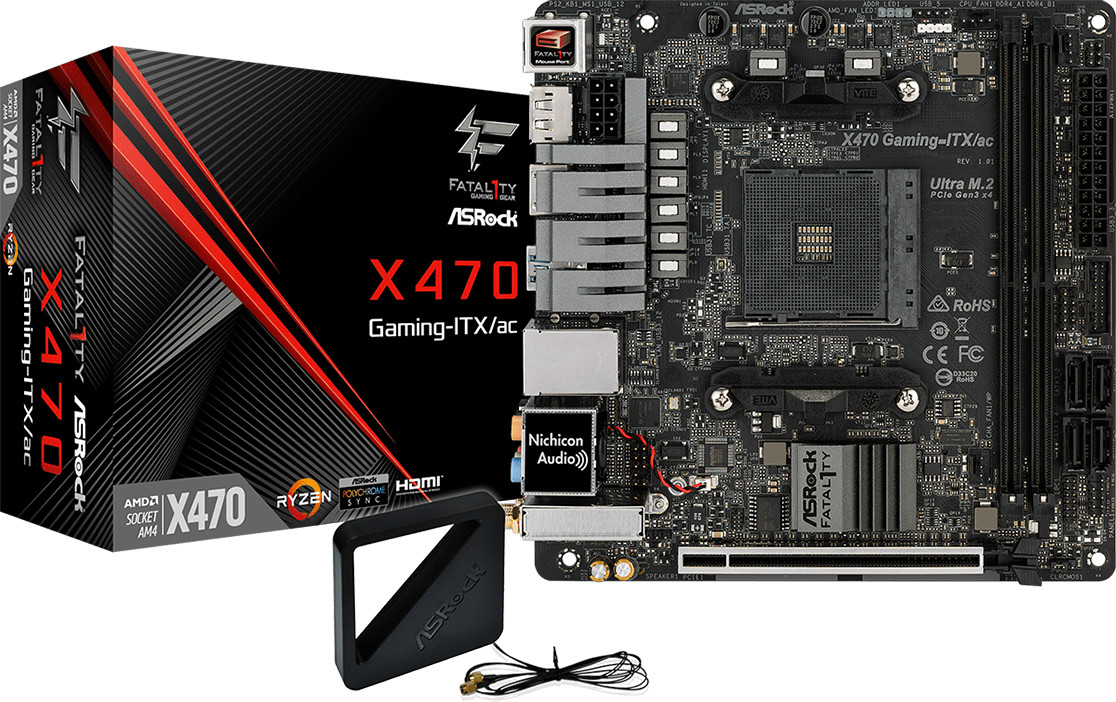 ASRock Fatal1ty X470 Gaming-ITX/ac