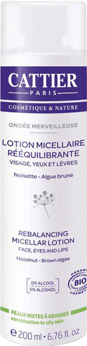 Cattier Lotion Micellaire Rééquilibrante (200 ml)