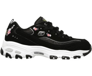 skechers d'lites 3 femme noir