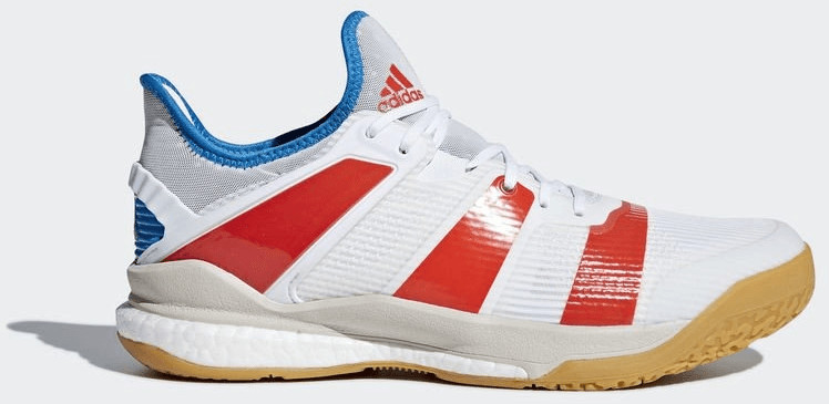 Adidas Stabil X ftwr white/solar red/bright blue
