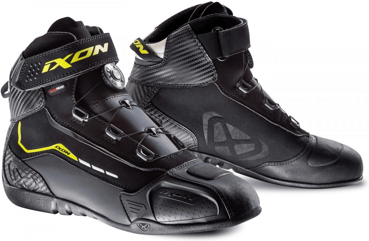 IXON Bottes Soldier Evo noir/jaune
