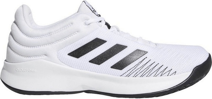 Adidas Pro Spark Low 2018 ftwr white/core black/grey one