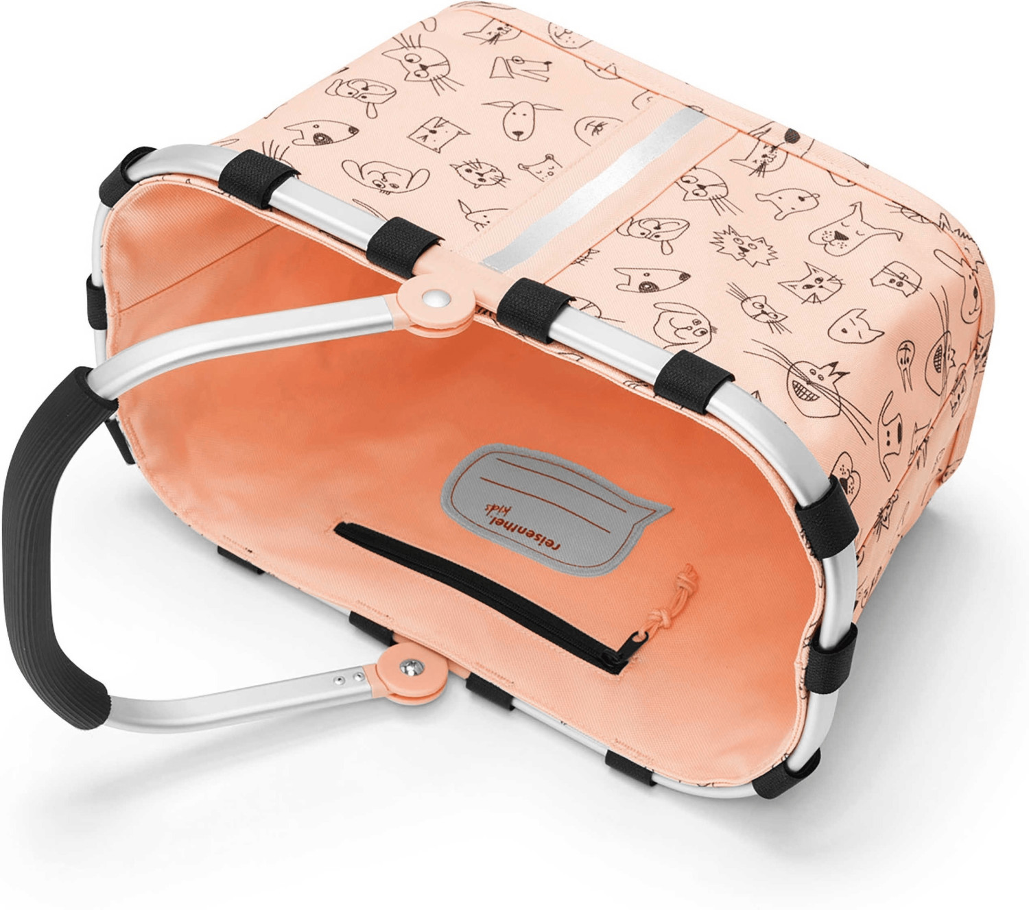 reisenthel® carrybag XS kids panda, dots pink 