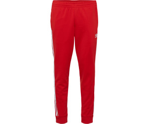 adidas red joggers mens