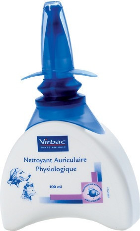 Virbac Nettoyant auriculaire physiologique 100 ml