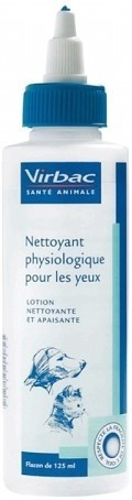 Virbac Nettoyant physiologique pour les yeux 125 ml