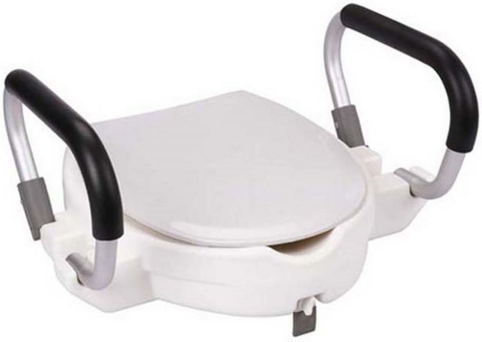 Hestec Rehausseur WC avec accoudoirs