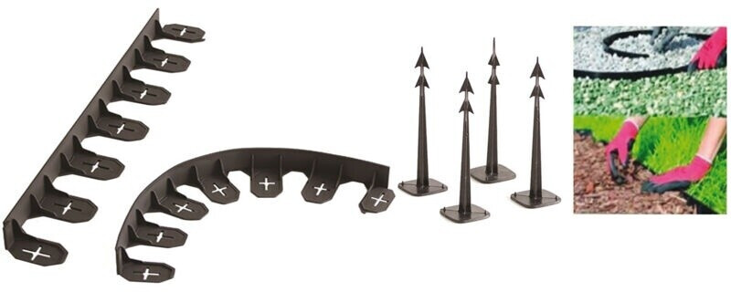 Prosperplast Border 0645 8 pieces
