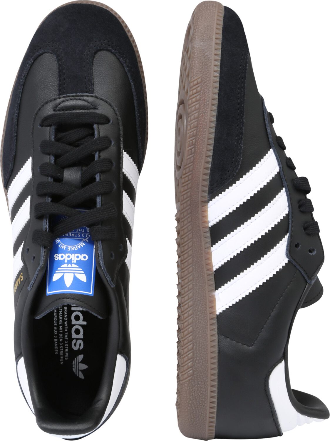 Buy Adidas Samba OG core black/ftwr white/gum5 (B75807) from