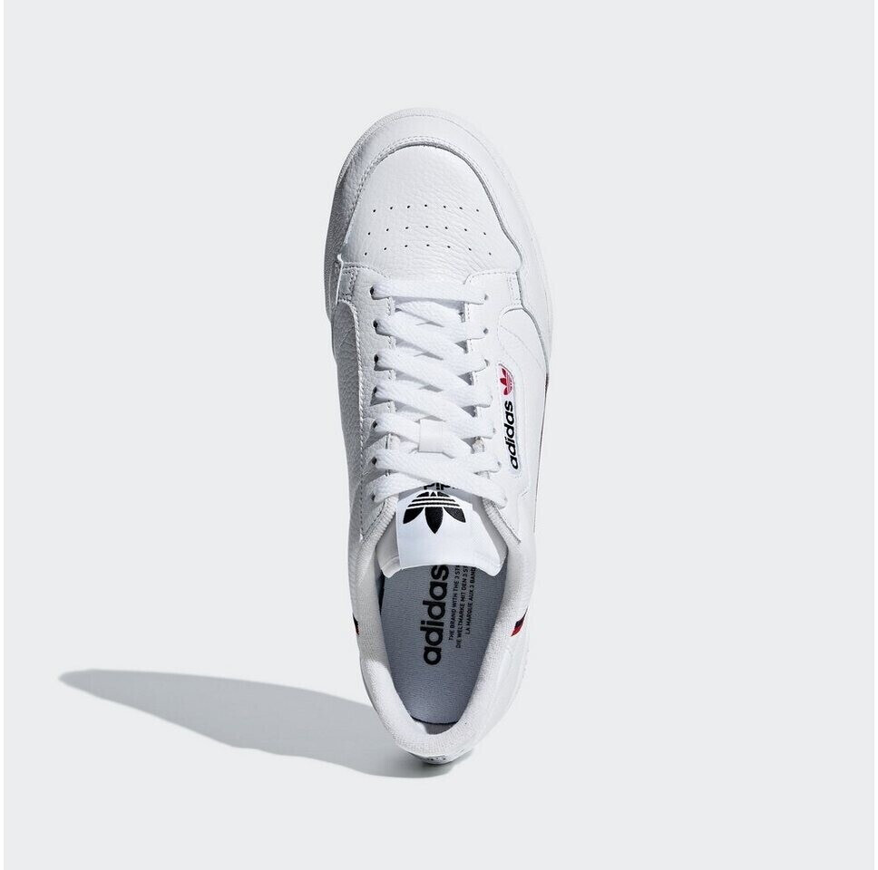 Adidas continental 80's white scarlet collegiate navy outlet
