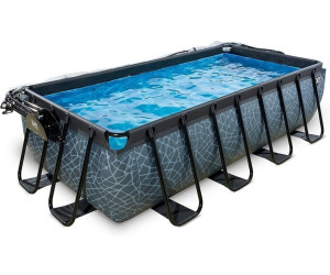 jetzt sparen exit toys pool stone 400 x 200cm grau 30 32 42 00 ab 849 00 idealo de