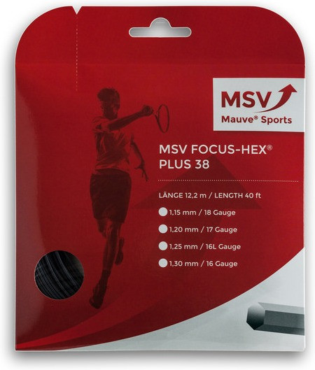 MSV Mauve Sport Focus Hex Plus 38 12 m 1,15mm black
