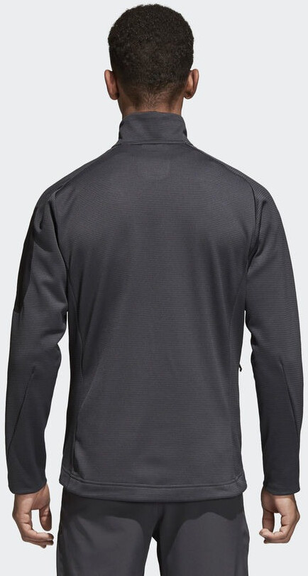 Adidas Terrex Stockhorn Fleece Jacket Men carbon au meilleur prix sur idealo.fr