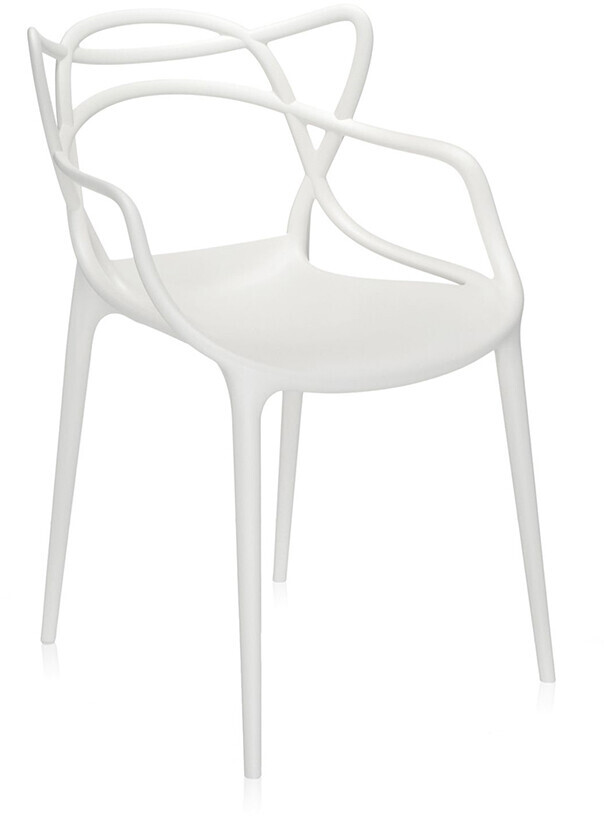 Kartell Masters 4 chairs white