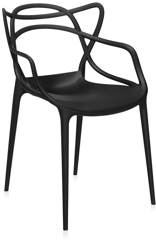 Kartell Masters 4 chairs black