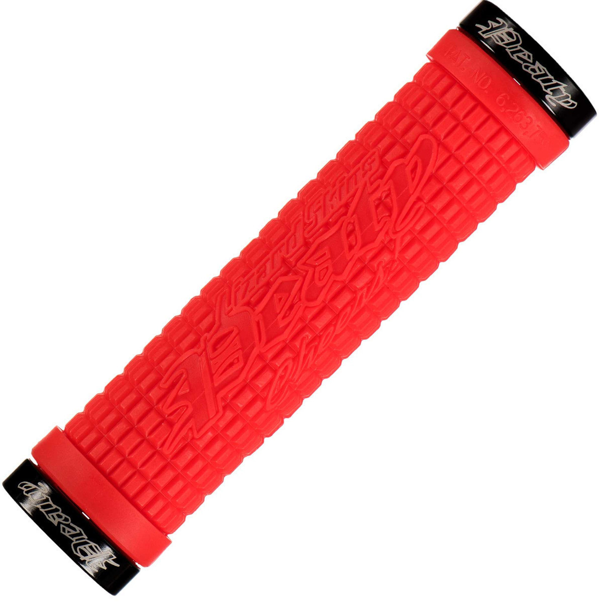 Lizard Skins Lock-on Peaty Grip (red, black)