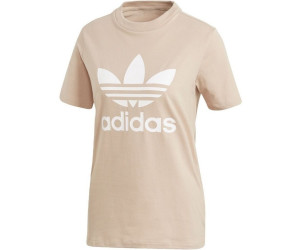 Buy Adidas Originals Trefoil T Shirt Damen Ash Pearl White From 28 39 Today Best Deals On Idealo Co Uk