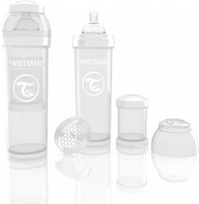 Twistshake Anti-colic white 330 ml
