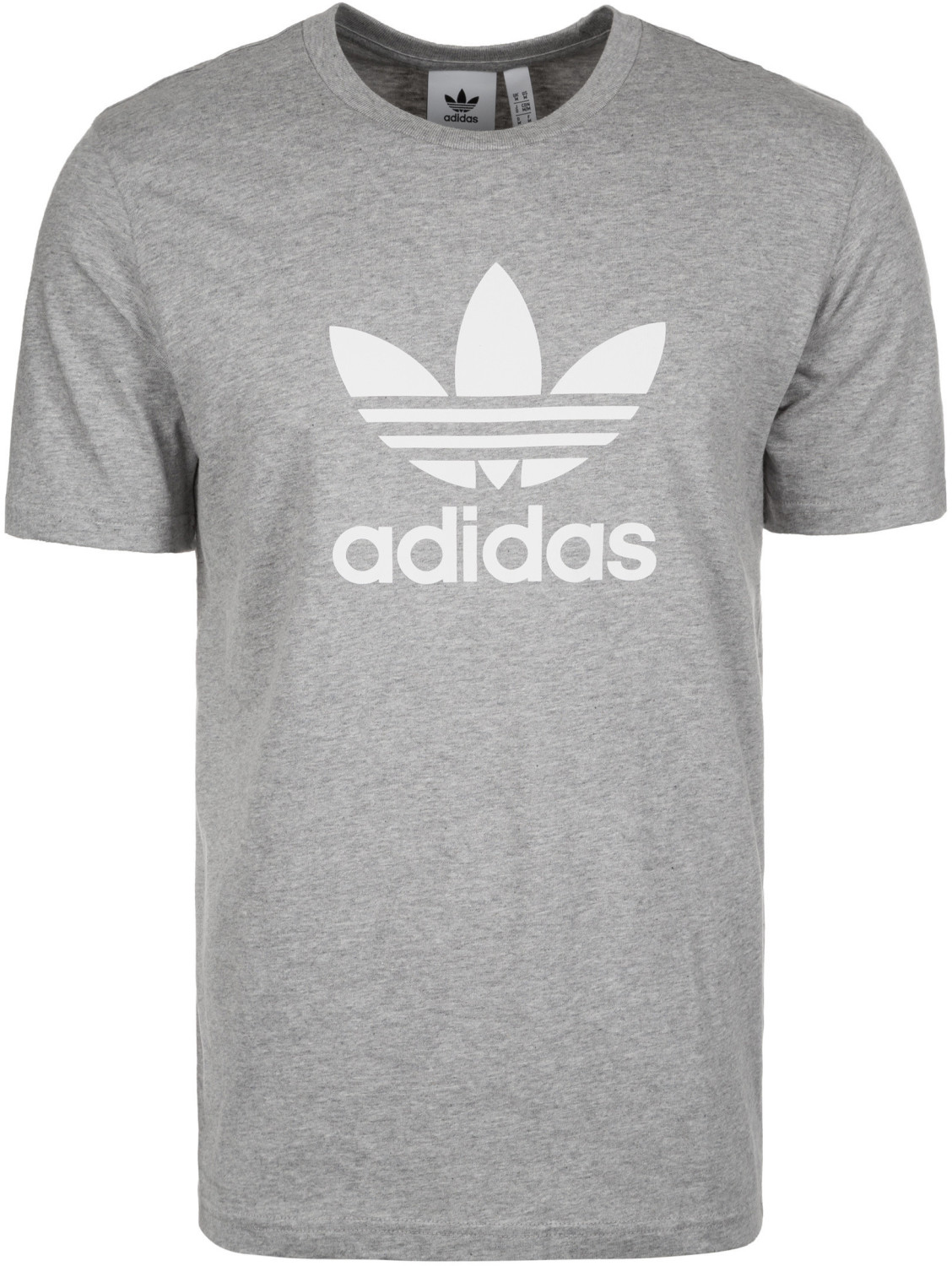 Adidas Originals Trefoil T-Shirt medium grey heather