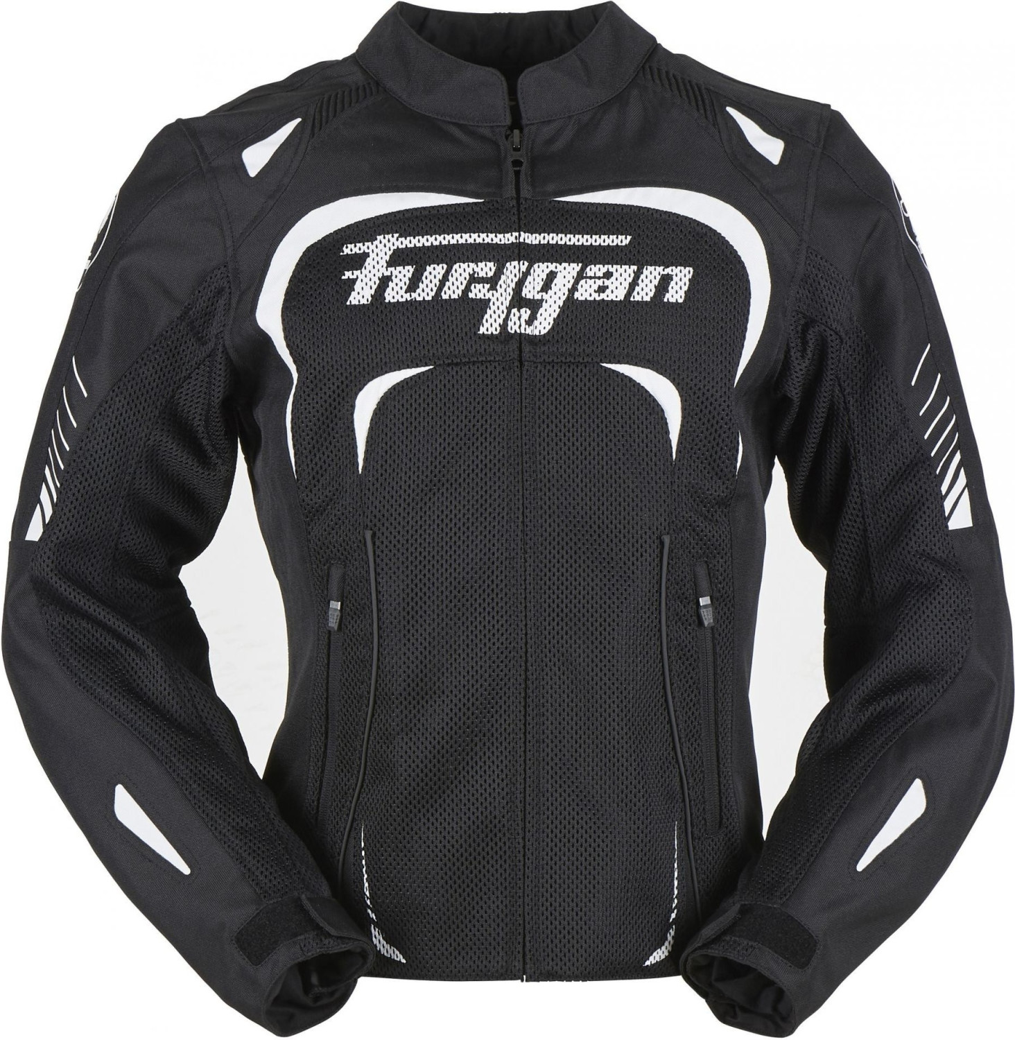 Furygan Blouson Kiara Vented noir/blanc