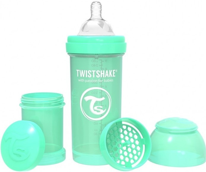 Twistshake Anti-colic green 260 ml