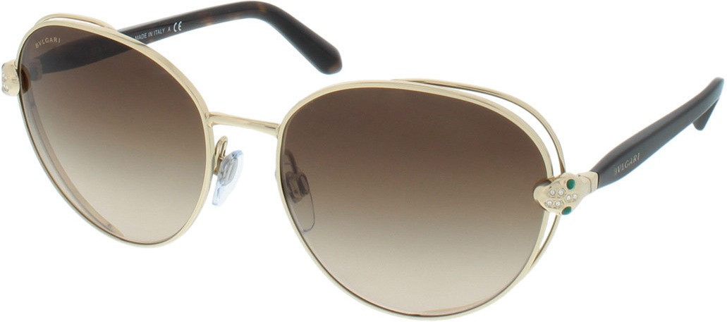 Bulgari BV6087B 278/13 (gold-havana/brown gradient)