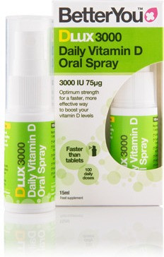 BetterYou DLux 3000 Vitamin D Oral Spray (15 ml)