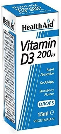 Healthaid Vitamin D3 200iu Drops (15 ml)