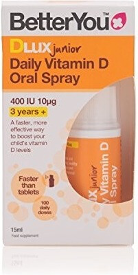 BetterYou DLuxJunior Daily Oral D3 Spray (15 ml)
