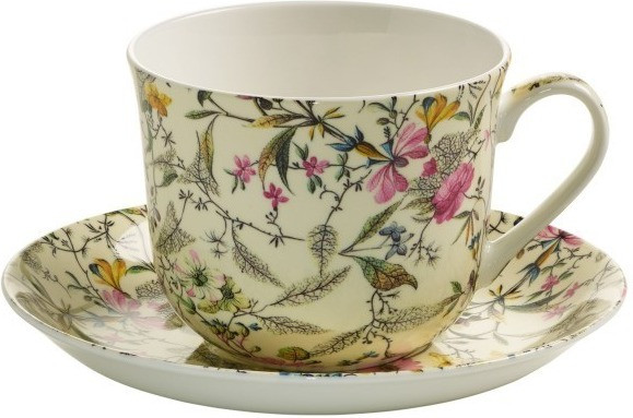 Maxwell & Williams Breakfast Cup with Saucer 460 ml Summer Blossom