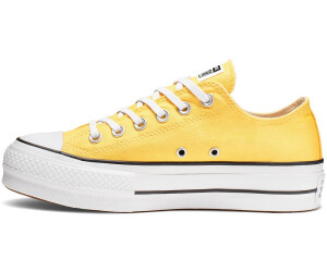 Converse plataforma amarilla new arrivals