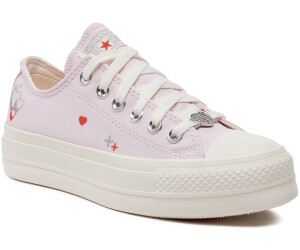 Converse basse hot sale rose pale femme