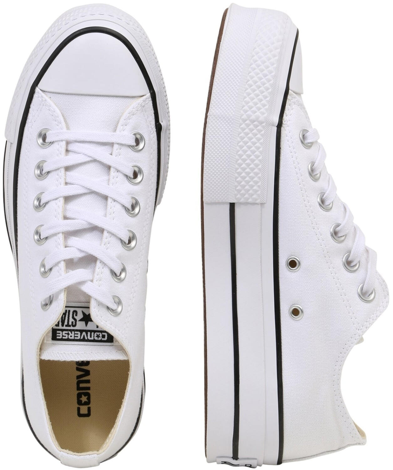 Converse Chuck Taylor All Star Lift white black white ab 63 99 Preisvergleich bei idealo