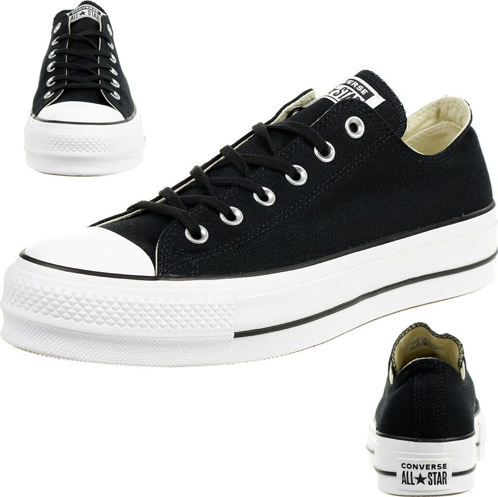 Converse Chuck Taylor All Star Lift black white white ab 53 54 Preisvergleich bei idealo
