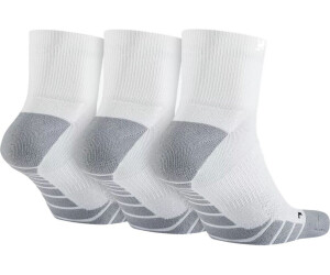 Nike Dry Cushion Quarter weiß/wolf grey/schwarz ab 13,29 ...