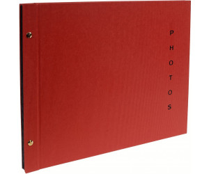 Schraubenalbum Sinfonia Glamour schwarz 30x33 cm