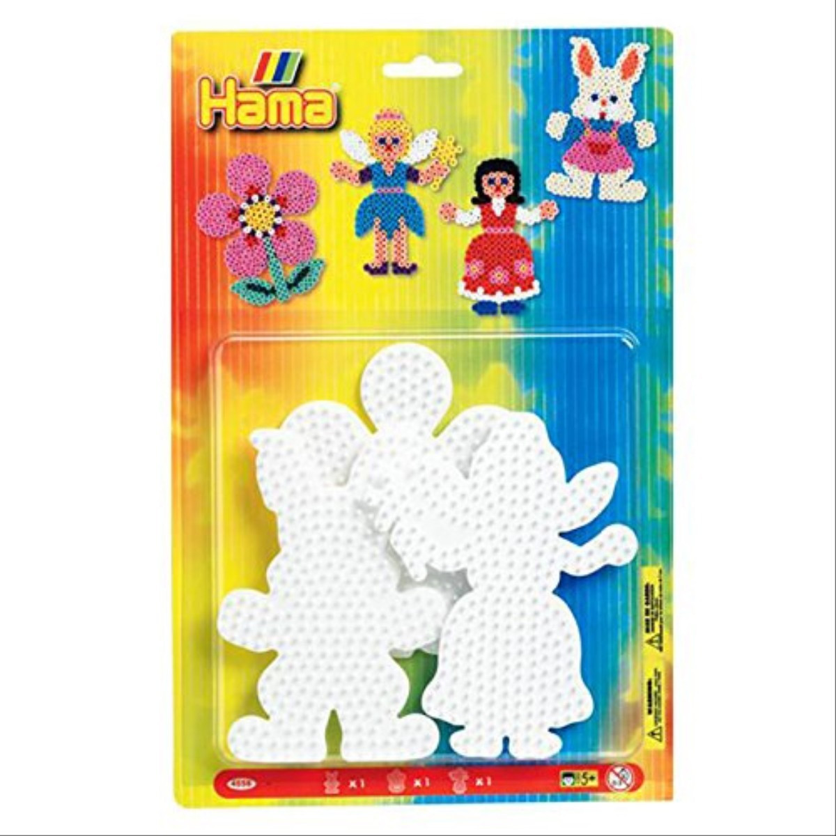 Hama Pin plates rabbit/flower/fairy