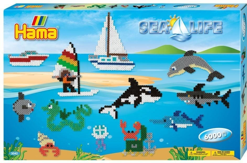 Hama Iron beads Sea