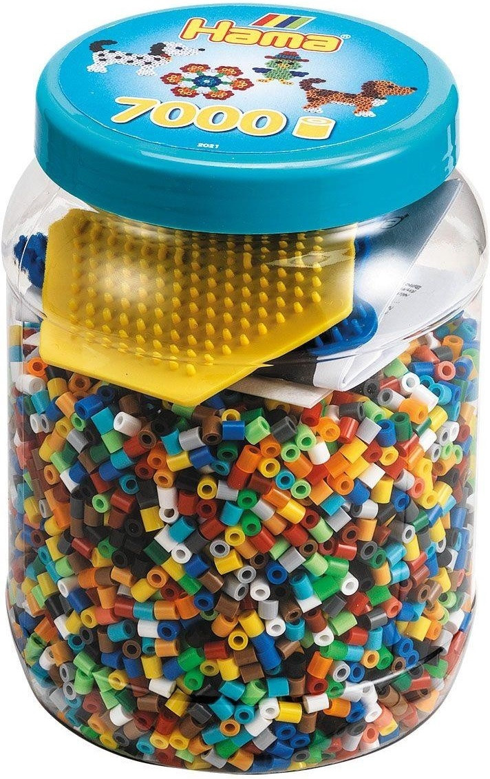 Hama Iron beads Box with bubble an 2 pin plates