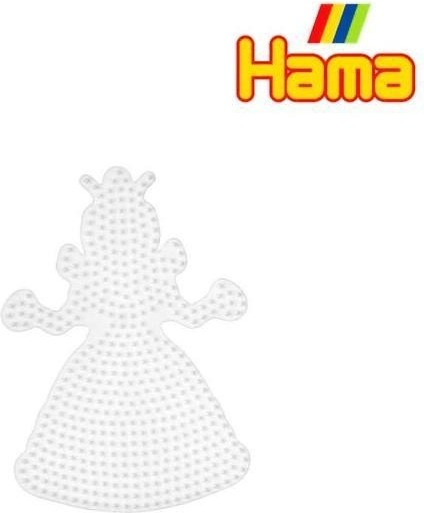 Hama Pin plate Princess white