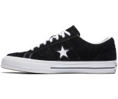 converse all black one star