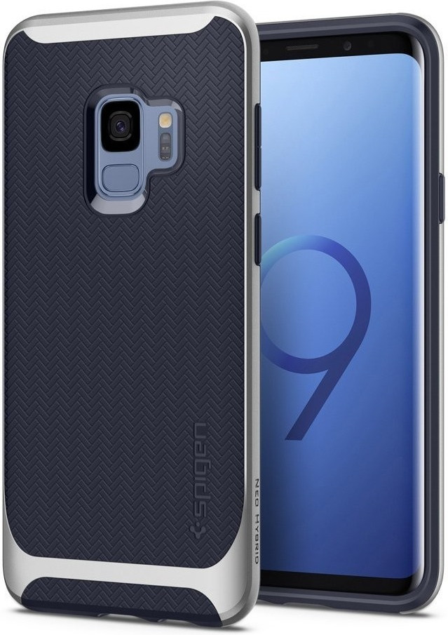 Spigen Coque Neo Hybrid TPU (Galaxy S9) argent