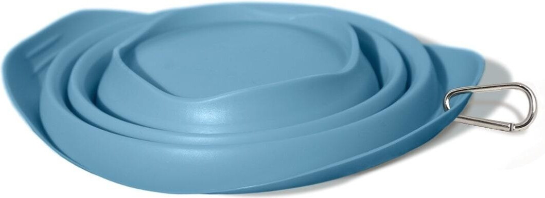 Kurgo Gamelle pliable pour chien bleu Kurgo Gamelle pliable pour chien bleu