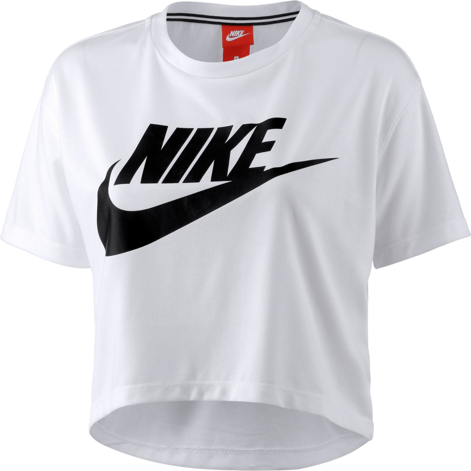 Nike Essential Cropped white/black