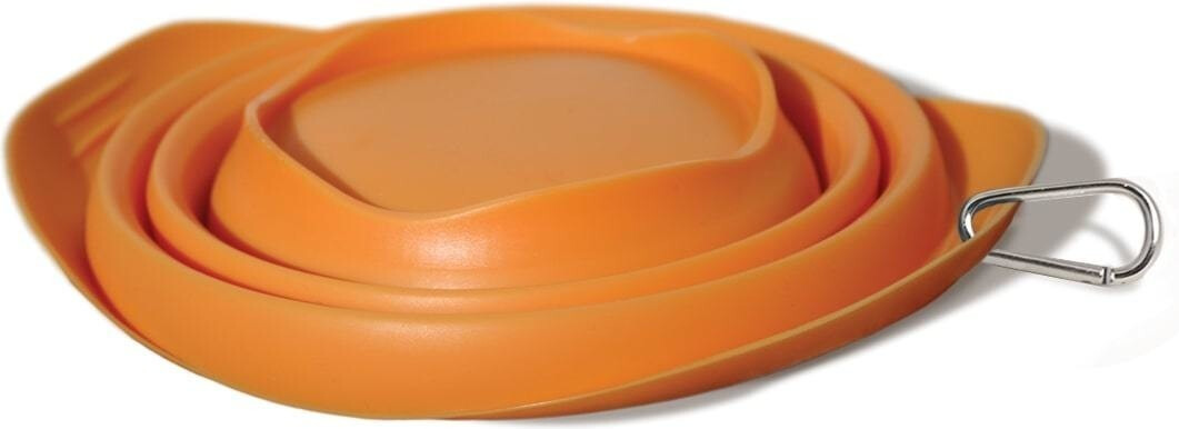 Kurgo Gamelle pliable pour chien orange