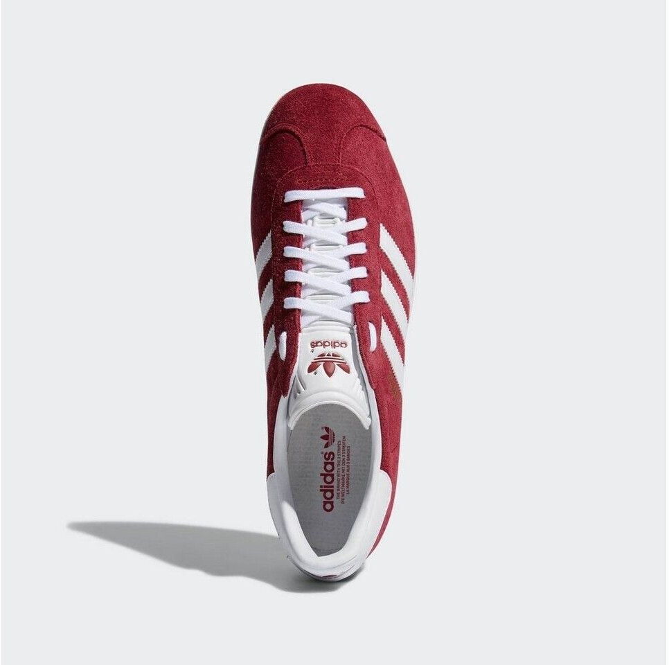 Maroon adidas on sale gazelle mens